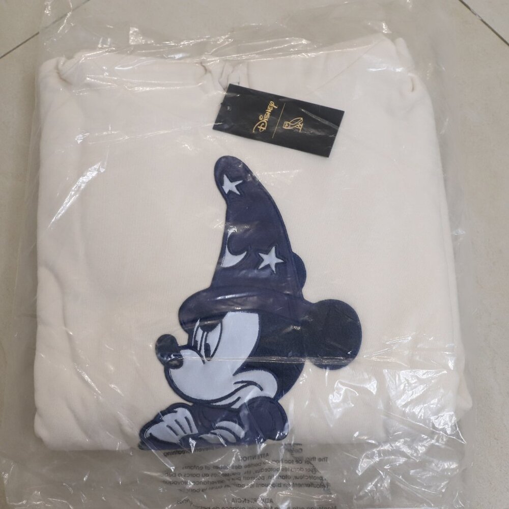 NWT OVO x Mickey Mouse Hoodie Heather Oatmeal size Large